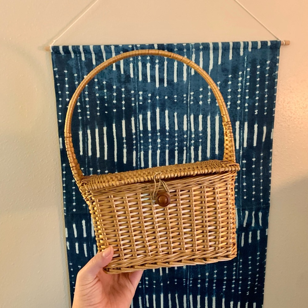 Vintage Ritter “It’s in the bag!” Wicker handbag
